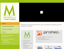 Tablet Screenshot of magilanck.com